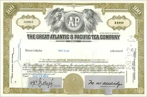 Coupon Share Action The Great Atlantic & Pacific Tea Company Ange Angel Femme