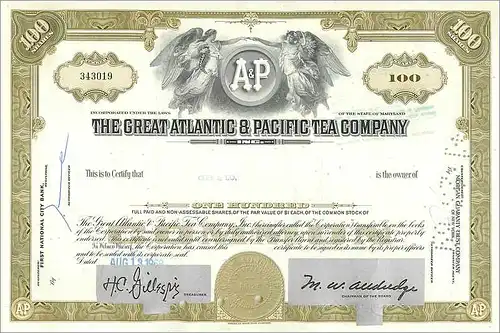 Coupon Share Action The Great Atlantic & Pacific Tea Company Ange Angel Femme