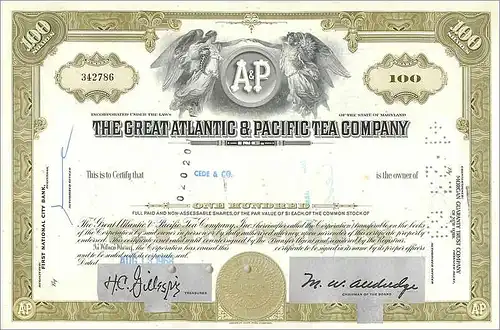 Coupon Share Action The Great Atlantic & Pacific Tea Company Ange Angel Femme