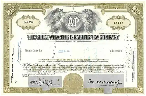 Coupon Share Action The Great Atlantic & Pacific Tea Company Ange Angel Femme