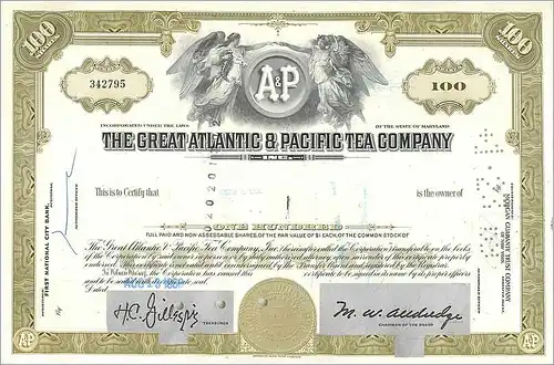 Coupon Share Action The Great Atlantic & Pacific Tea Company Ange Angel Femme