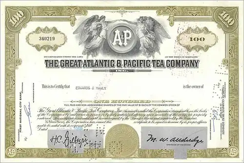 Coupon Share Action The Great Atlantic & Pacific Tea Company Ange Angel Femme