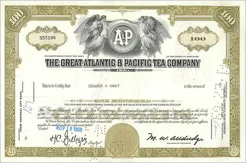 Coupon Share Action The Great Atlantic & Pacific Tea Company Ange Angel Femme