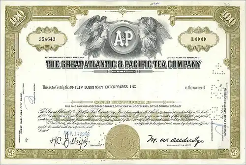 Coupon Share Action The Great Atlantic & Pacific Tea Company Ange Angel Femme