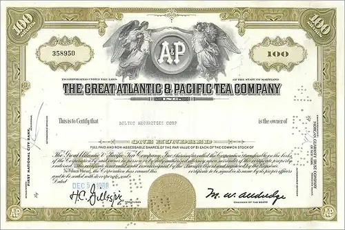 Coupon Share Action The Great Atlantic & Pacific Tea Company Ange Angel Femme