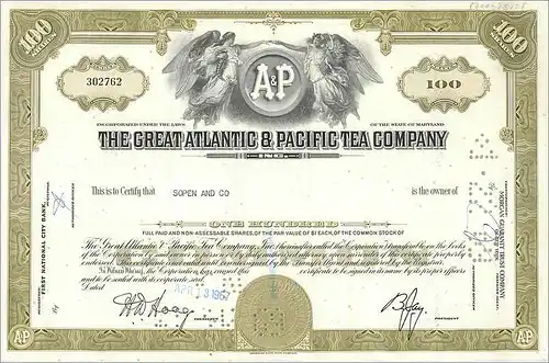 Coupon Share Action The Great Atlantic & Pacific Tea Company Ange Angel Femme