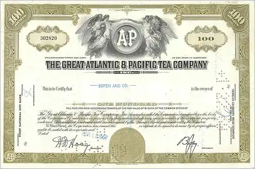 Coupon Share Action The Great Atlantic & Pacific Tea Company Ange Angel Femme