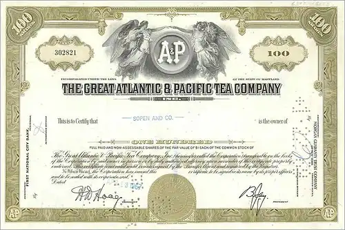 Coupon Share Action The Great Atlantic & Pacific Tea Company Ange Angel Femme