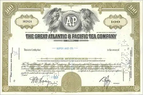 Coupon Share Action The Great Atlantic & Pacific Tea Company Ange Angel Femme