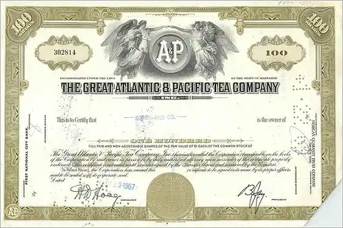 Coupon Share Action The Great Atlantic & Pacific Tea Company Ange Angel Femme