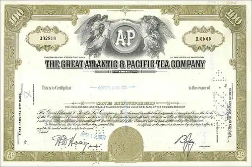 Coupon Share Action The Great Atlantic & Pacific Tea Company Ange Angel Femme