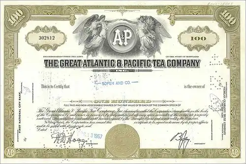 Coupon Share Action The Great Atlantic & Pacific Tea Company Ange Angel Femme