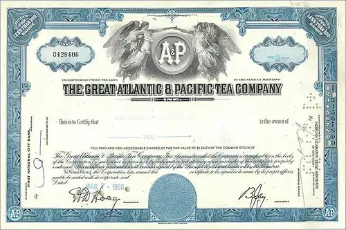 Coupon Share Action The Great Atlantic & Pacific Tea Company Ange Angel Femme