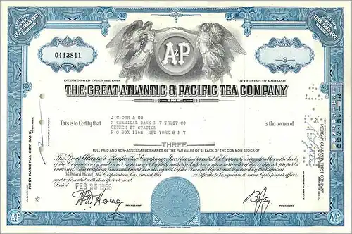 Coupon Share Action The Great Atlantic & Pacific Tea Company Ange Angel Femme