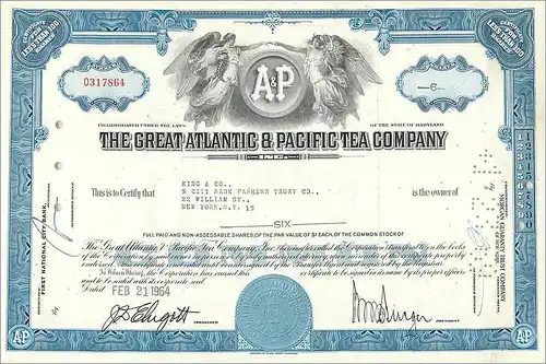 Coupon Share Action The Great Atlantic & Pacific Tea Company Ange Angel Femme