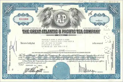 Coupon Share Action The Great Atlantic & Pacific Tea Company Ange Angel Femme