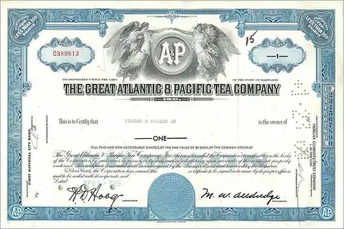 Coupon Share Action The Great Atlantic & Pacific Tea Company Ange Angel Femme