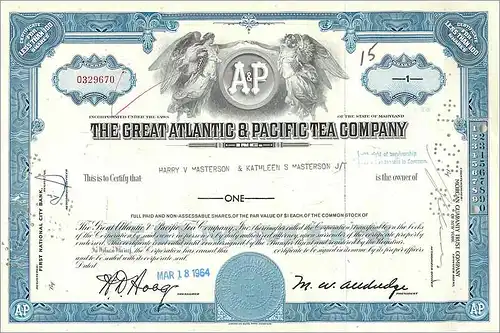 Coupon Share Action The Great Atlantic & Pacific Tea Company Ange Angel Femme