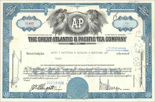 Coupon Share Action The Great Atlantic & Pacific Tea Company Ange Angel Femme