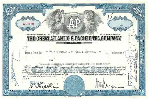 Coupon Share Action The Great Atlantic & Pacific Tea Company Ange Angel Femme