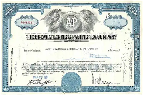 Coupon Share Action The Great Atlantic & Pacific Tea Company Ange Angel Femme