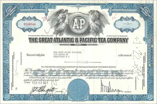 Coupon Share Action The Great Atlantic & Pacific Tea Company Ange Angel Femme