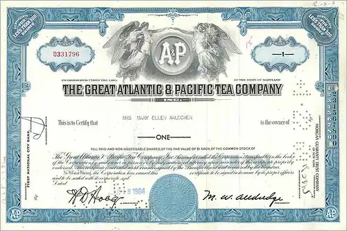 Coupon Share Action The Great Atlantic & Pacific Tea Company Ange Angel Femme