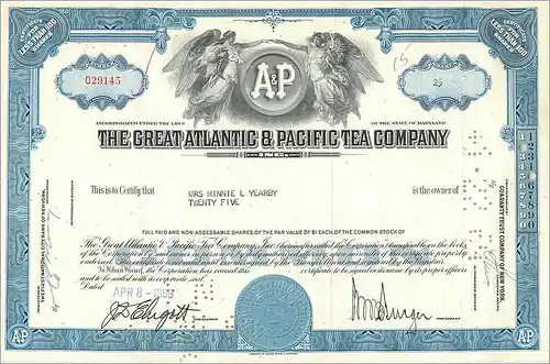 Coupon Share Action The Great Atlantic & Pacific Tea Company Ange Angel Femme