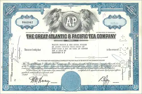 Coupon Share Action The Great Atlantic & Pacific Tea Company Ange Angel Femme