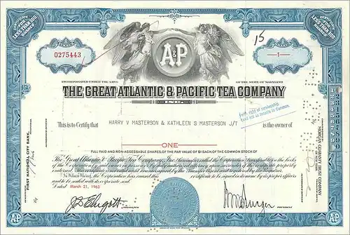 Coupon Share Action The Great Atlantic & Pacific Tea Company Ange Angel Femme