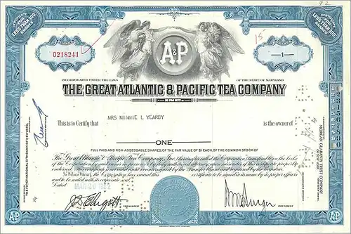 Coupon Share Action The Great Atlantic & Pacific Tea Company Ange Angel Femme