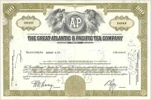 Coupon Share Action The Great Atlantic & Pacific Tea Company Ange Angel Femme