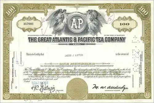 Coupon Share Action The Great Atlantic & Pacific Tea Company Ange Angel Femme