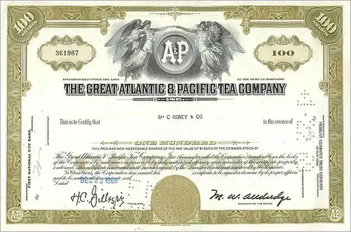 Coupon Share Action The Great Atlantic & Pacific Tea Company Ange Angel Femme