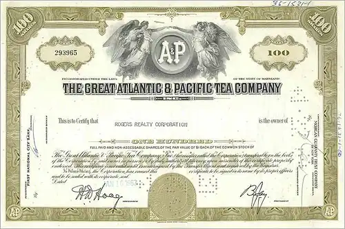 Coupon Share Action The Great Atlantic & Pacific Tea Company Ange Angel Femme