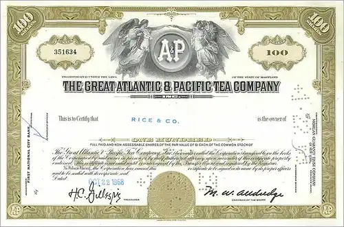 Coupon Share Action The Great Atlantic & Pacific Tea Company Ange Angel Femme