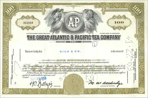 Coupon Share Action The Great Atlantic & Pacific Tea Company Ange Angel Femme