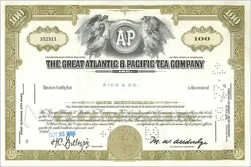 Coupon Share Action The Great Atlantic & Pacific Tea Company Ange Angel Femme