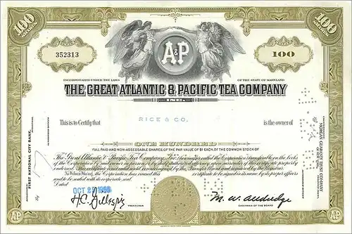 Coupon Share Action The Great Atlantic & Pacific Tea Company Ange Angel Femme