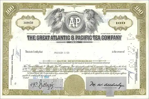 Coupon Share Action The Great Atlantic & Pacific Tea Company Ange Angel Femme