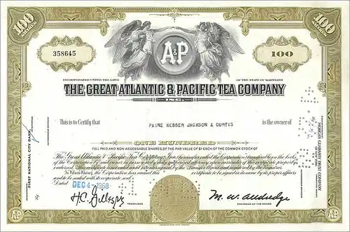 Coupon Share Action The Great Atlantic & Pacific Tea Company Ange Angel Femme