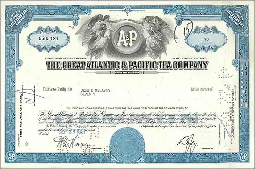 Coupon Share Action The Great Atlantic & Pacific Tea Company Ange Angel Femme