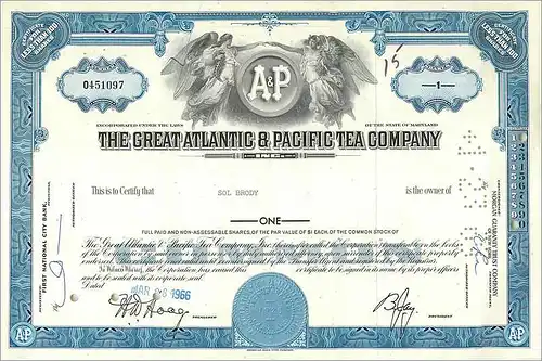 Coupon Share Action The Great Atlantic & Pacific Tea Company Ange Angel Femme