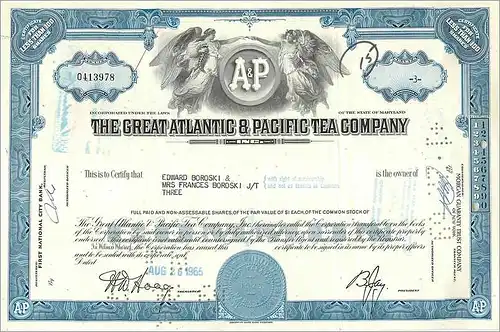 Coupon Share Action The Great Atlantic & Pacific Tea Company Ange Angel Femme