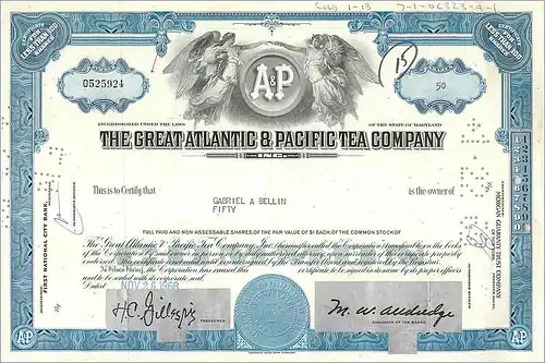 Coupon Share Action The Great Atlantic & Pacific Tea Company Ange Angel Femme