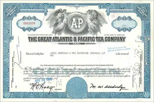 Coupon Share Action The Great Atlantic & Pacific Tea Company Ange Angel Femme