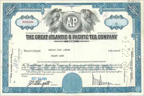 Coupon Share Action The Great Atlantic & Pacific Tea Company Ange Angel Femme