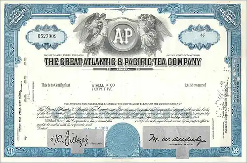 Coupon Share Action The Great Atlantic & Pacific Tea Company Ange Angel Femme