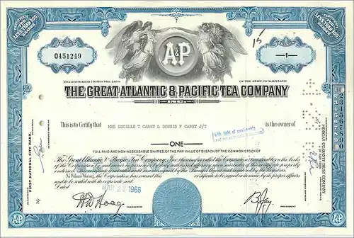 Coupon Share Action The Great Atlantic & Pacific Tea Company Ange Angel Femme