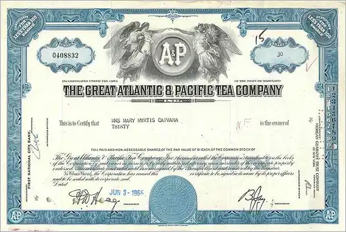 Coupon Share Action The Great Atlantic & Pacific Tea Company Ange Angel Femme